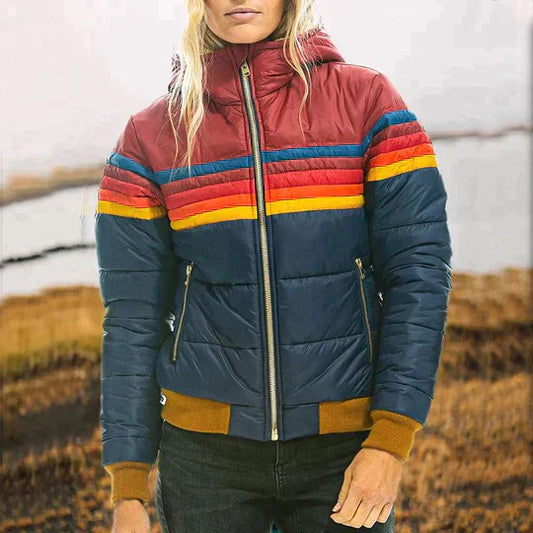 Nina | Retro Kapuzenjacke